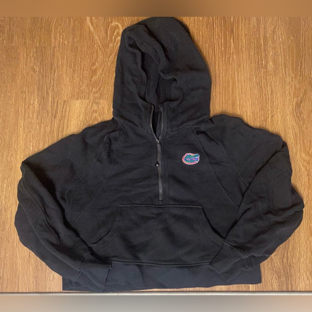 Lululemon x UF University of Florida Gators Scuba Half-Zip Hoodie | Black | M/L